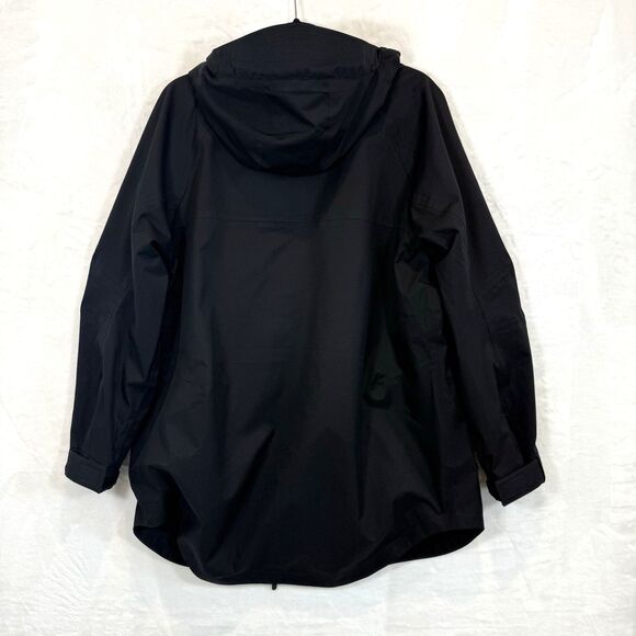 Quince Rain Jacket Women’s Weatherproof Oversized Mid-Length Black M - Picture 3 of 16